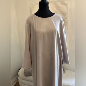 Elegant Cream Women's Dress